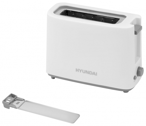 Купить  тостер hyundai hyt-8006 белый/серый в интернет-магазине Айсберг! фото 3